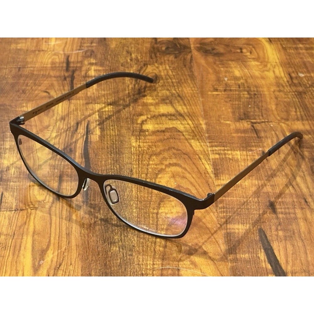 Orgreen Glint 466 Black Gold Titanium 53-17-136 Eyeglasses Glasses Frames